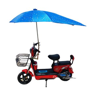 电动车遮阳伞踏板自行车雨伞雨棚48v电单车防晒伞燕尾伞支架配件